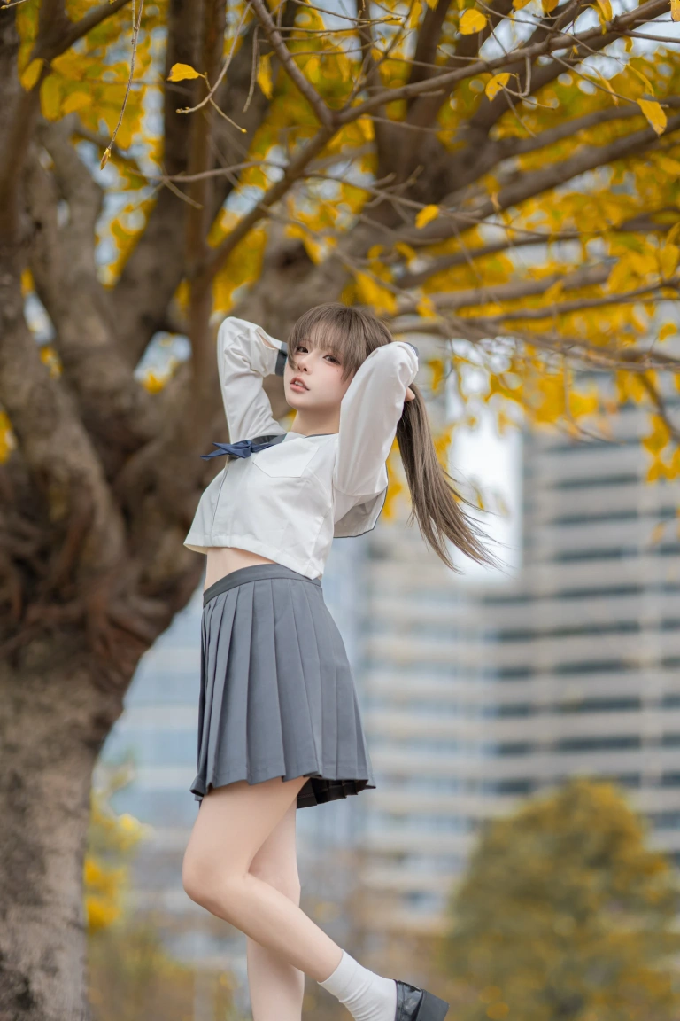 纸悦Etsu_ko《真爱JK》主题写真：35张全套美图