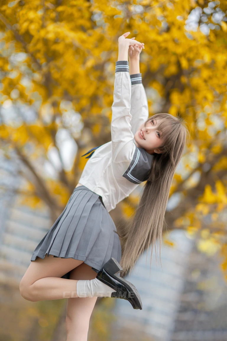 纸悦Etsu_ko《真爱JK》主题写真：35张全套美图