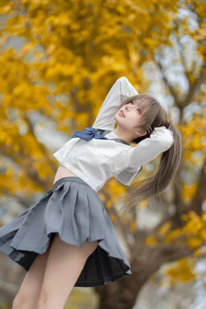 纸悦Etsu_ko《真爱JK》主题写真：35张全套美图