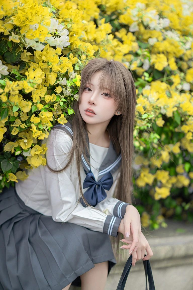纸悦Etsu_ko《真爱JK》主题写真：35张全套美图