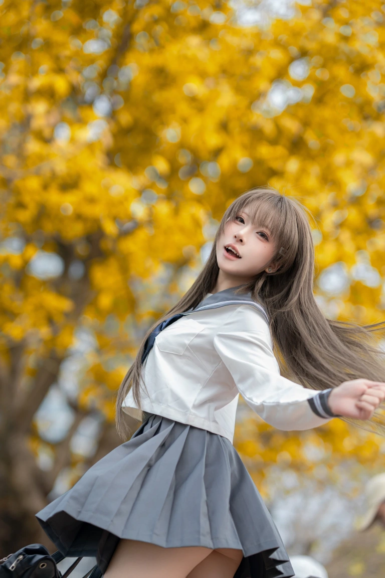 纸悦Etsu_ko《真爱JK》主题写真：35张全套美图
