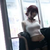 纸悦Etsu_ko《在超市后门吸烟的二人 田山小姐》主题写真：23张全套美图