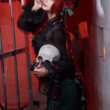 花柒Hana《火焰猫燐》主题写真：10张全套美图