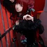 花柒Hana《火焰猫燐》主题写真：10张全套美图