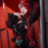 花柒Hana《火焰猫燐》主题写真：10张全套美图