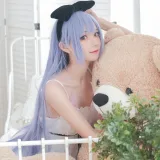 花柒Hana《独角兽清凉阅读时光》主题写真：20张全套美图