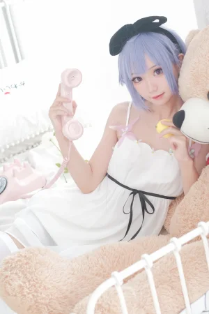 花柒Hana《独角兽清凉阅读时光》主题写真：20张全套美图