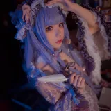 花柒Hana《帕秋莉睡衣》主题写真：13张全套美图