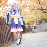 花柒Hana《镜华（小仓唯）cos正片》主题写真：18张全套美图