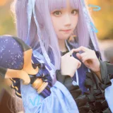 花柒Hana《镜华（小仓唯）cos正片》主题写真：18张全套美图