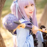 花柒Hana《镜华（小仓唯）cos正片》主题写真：18张全套美图