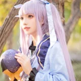 花柒Hana《镜华（小仓唯）cos正片》主题写真：18张全套美图