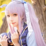花柒Hana《镜华（小仓唯）cos正片》主题写真：18张全套美图