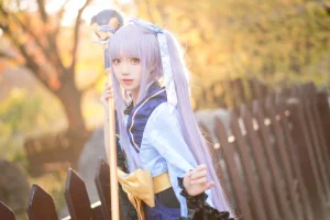 花柒Hana《镜华（小仓唯）cos正片》主题写真：18张全套美图
