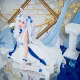 花柒Hana《拉菲花嫁》主题写真：28张全套美图
