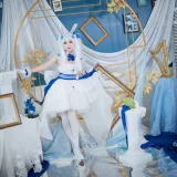 花柒Hana《拉菲花嫁》主题写真：28张全套美图