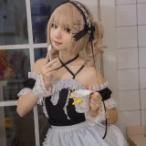 花柒Hana《女仆》主题写真：9张全套美图