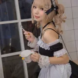 花柒Hana《女仆》主题写真：9张全套美图