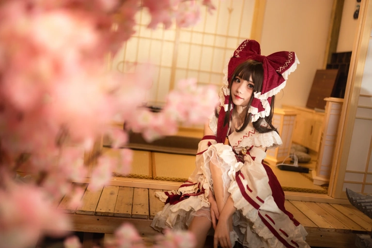 花柒Hana《森森仙灵梦》主题写真：12张全套美图