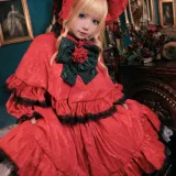 花柒Hana《蔷薇少女真红》主题写真：13张全套美图