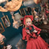 花柒Hana《蔷薇少女真红》主题写真：13张全套美图