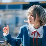 花柒Hana《唐可可校服》主题写真：15张全套美图