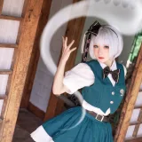 花柒Hana《魂魄妖梦cos夏版》主题写真：15张全套美图