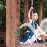 花柒Hana《魂魄妖梦cos夏版》主题写真：15张全套美图