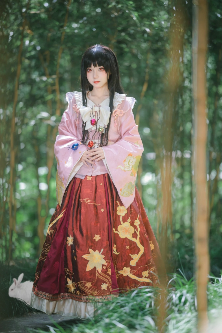 花柒Hana《蓬莱山辉夜》主题写真：11张全套美图