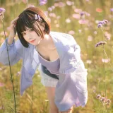 花柒Hana《马鞭草》主题写真：15张全套美图