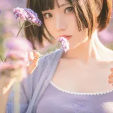 花柒Hana《马鞭草》主题写真：15张全套美图