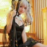 花柒Hana《食铁兽音律联觉》主题写真：22张全套美图