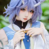 花柒Hana《崩坏 星穹铁道 白露》主题写真：14张全套美图