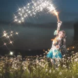 花柒Hana《崩坏 星穹铁道 流萤》主题写真：18张全套美图