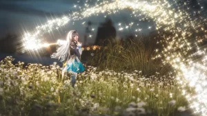 花柒Hana《崩坏 星穹铁道 流萤》主题写真：18张全套美图