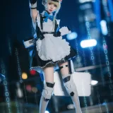 花柒Hana《蔚蓝档案 飞鸟马时》主题写真：15张全套美图