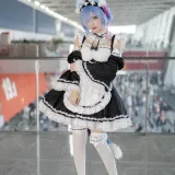 花柒Hana《萤火虫CPGZ07动漫嘉年华 猫猫蕾姆》主题写真：107张全套美图，含1个视频