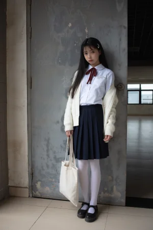 森萝财团《JKFUN-001 甜米》主题写真：104张全套美图，含1个视频
