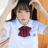 森萝财团《JKFUN-026 《雪糕游乐园》 15D白丝 默陌》主题写真：75张全套美图，含1个视频