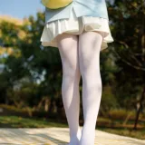 森萝财团《JKFUN-031 《野餐、爆蛋和彩蛋》 踩物 白丝50D 默陌》主题写真：23张全套美图，含1个视频