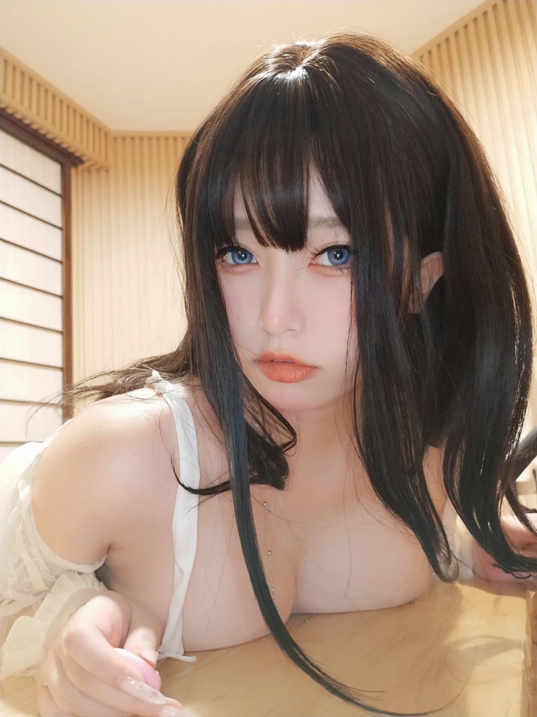 女主K《白い双子》主题写真：70张全套美图