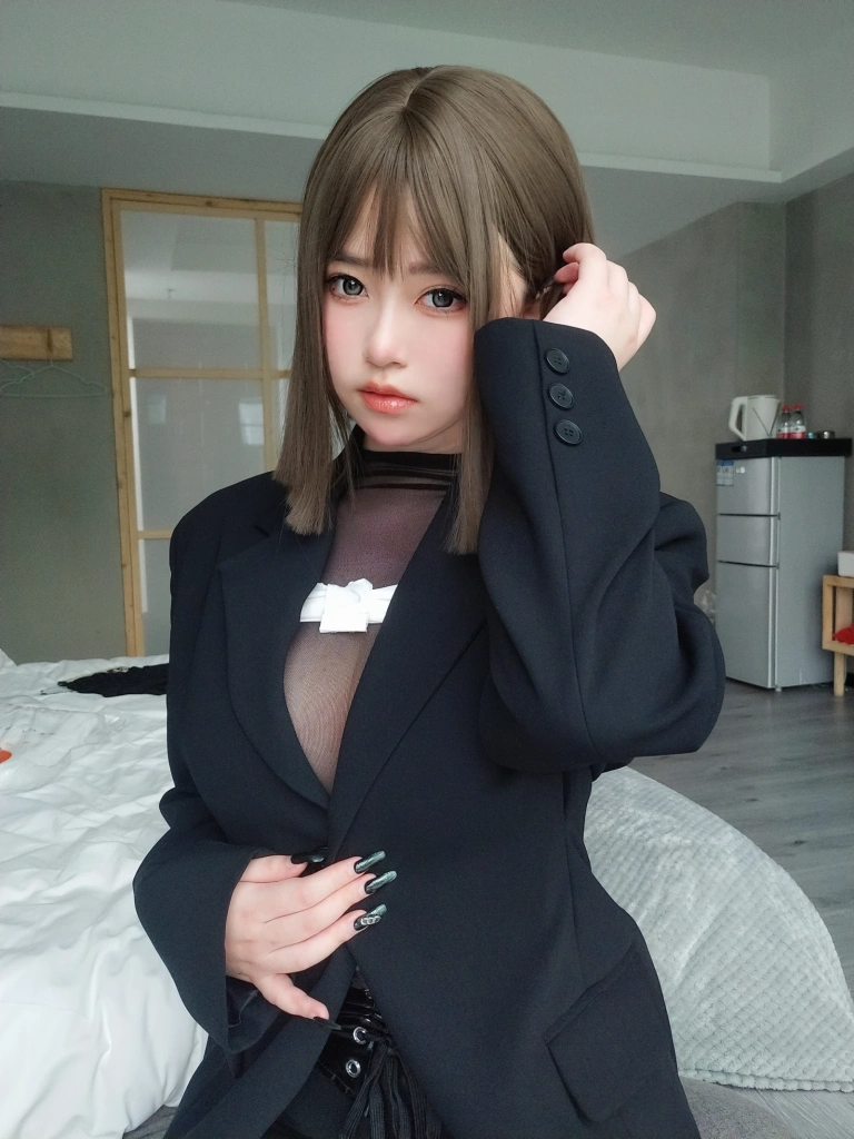 女主K《大胆的秘书》主题写真：107张全套美图，含5个视频