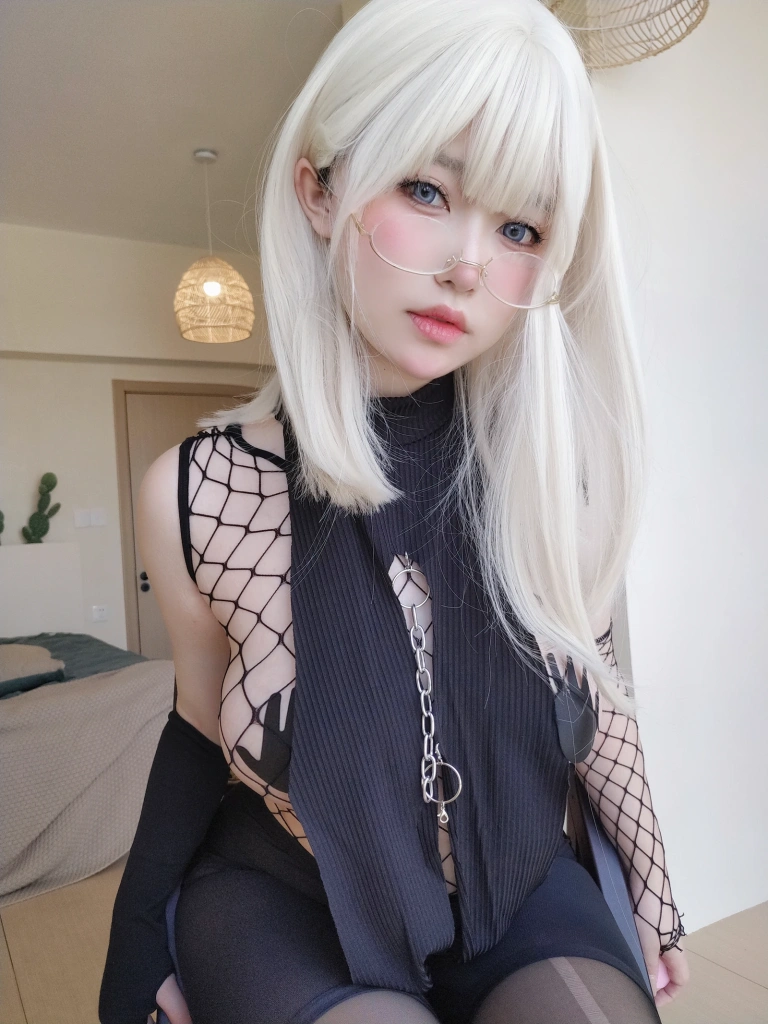 女主K《战败忍者》主题写真：42张全套美图