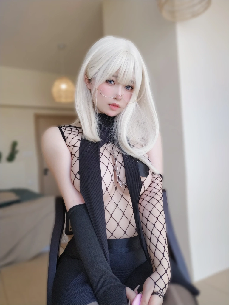 女主K《战败忍者》主题写真：42张全套美图