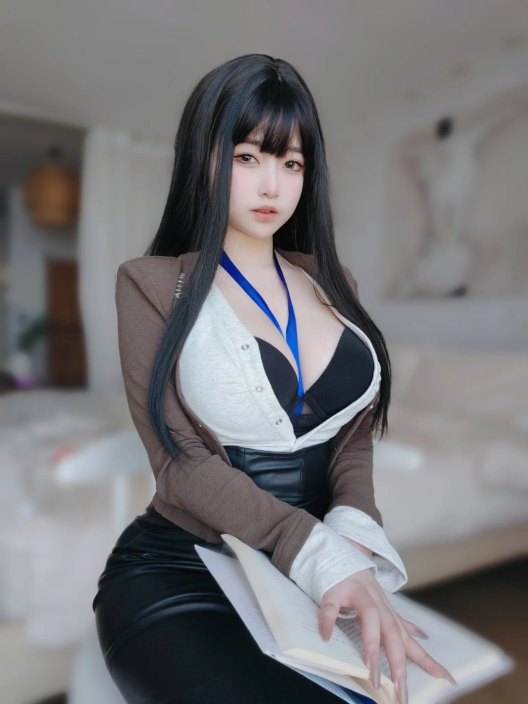 女主K《上司的秘密》主题写真：109张全套美图，含1个视频