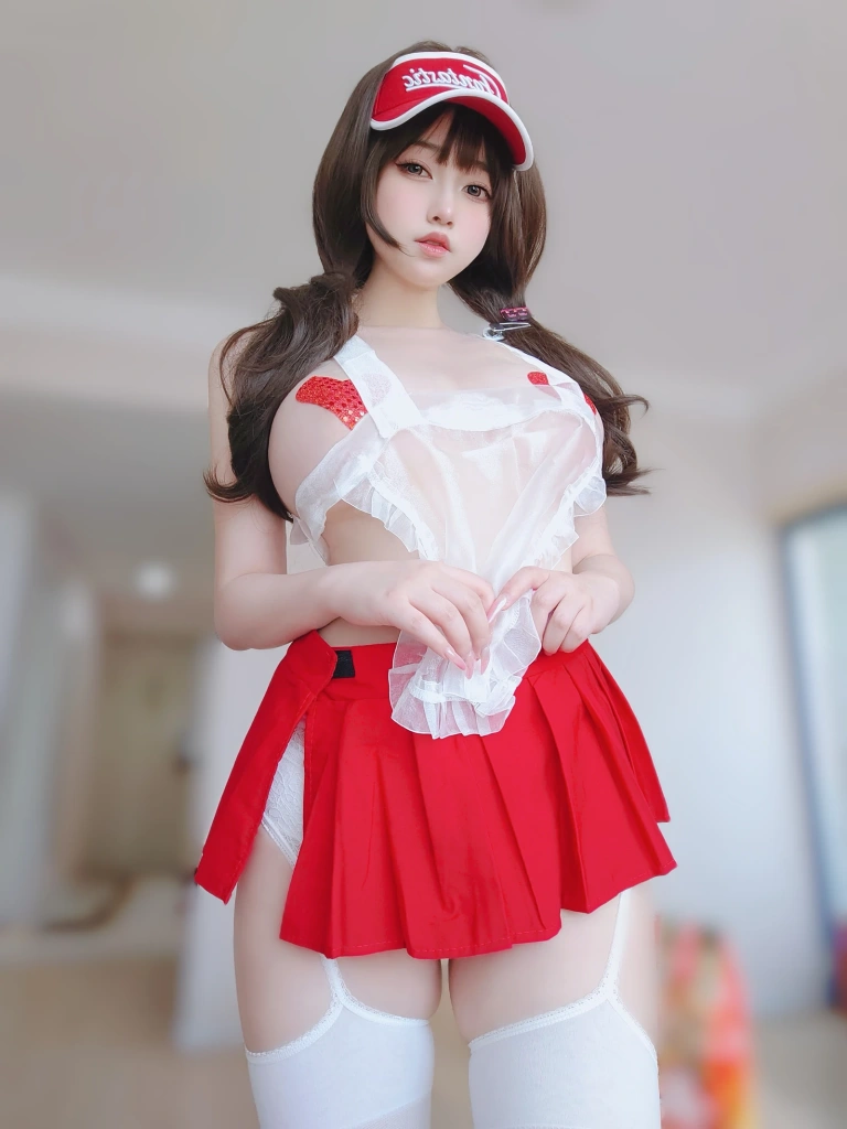 女主K《性感快递员》主题写真：100张全套美图