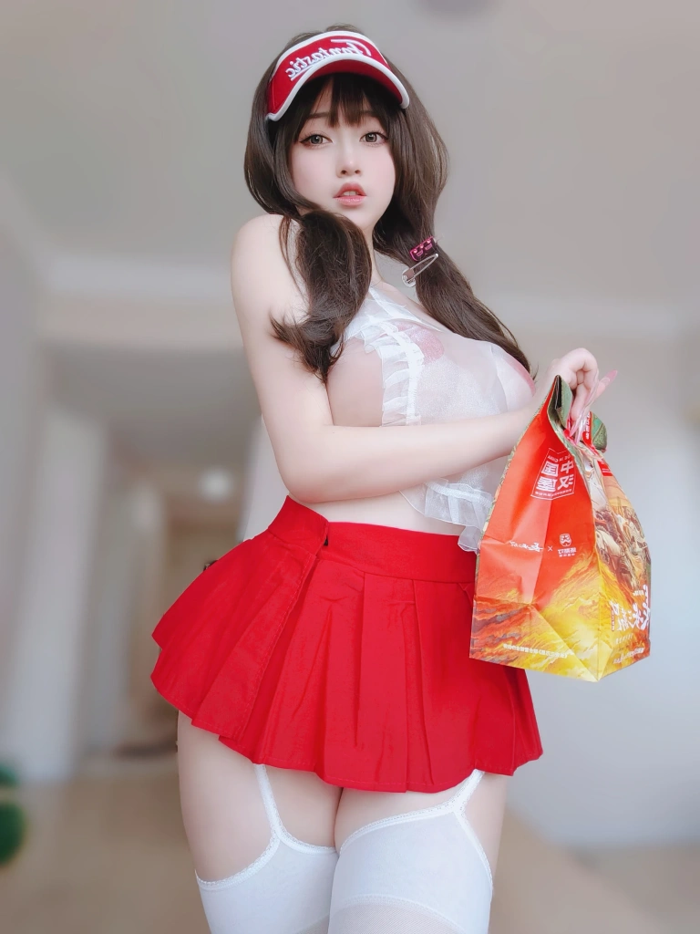 女主K《性感快递员》主题写真：100张全套美图