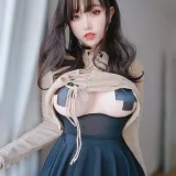 女主K《初秋穿搭》主题写真：113张全套美图，含1个视频
