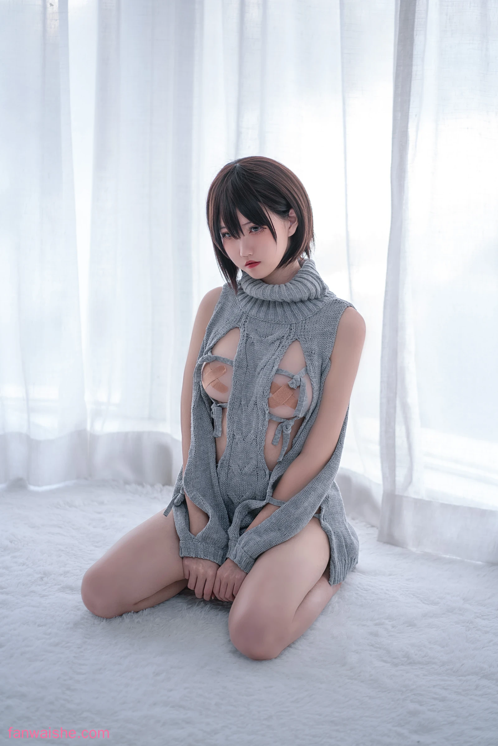 阿薰kaOri 阿薰kaOri NO.002 - 露背毛衣