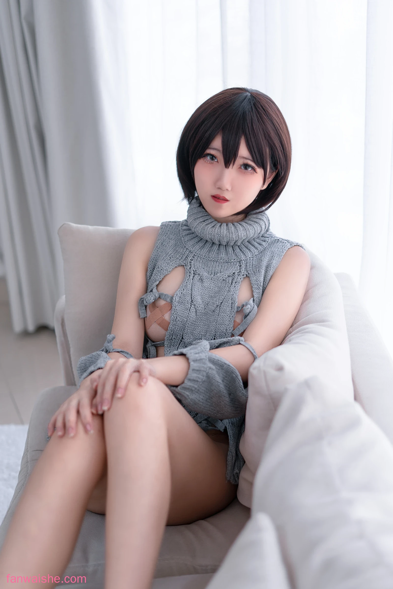 阿薰kaOri 阿薰kaOri NO.002 - 露背毛衣